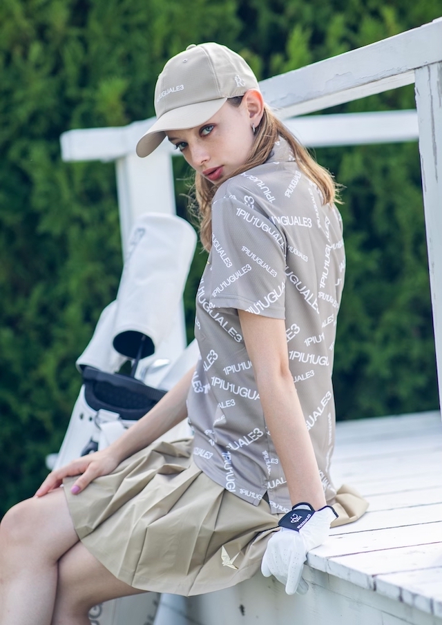 LADIES' 113 GOLF S/S POLO RANDOM 1PIU1UGUALE3 LOGO