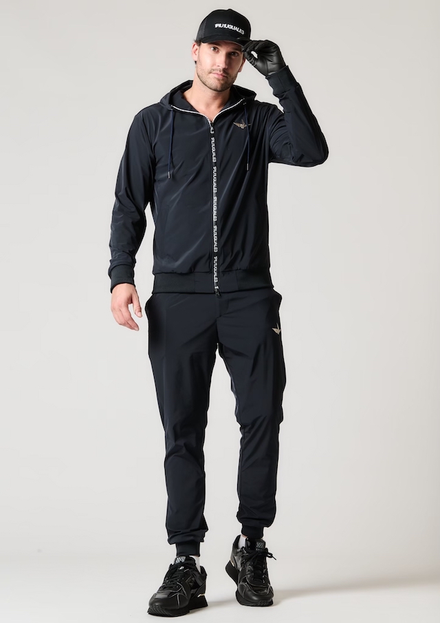 113 GOLF NECK ZIP PARKA |1PIU1UGUALE3(ウノ ピゥ ウノ 113 GOLF NECK ZIP PARKA |1PIU1UGUALE3(ウノ ピゥ ウノ