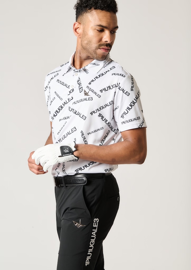 113 GOLF S/S POLO RANDOM 1PIU1UGUALE3 LOGO |1PIU1UGUALE3