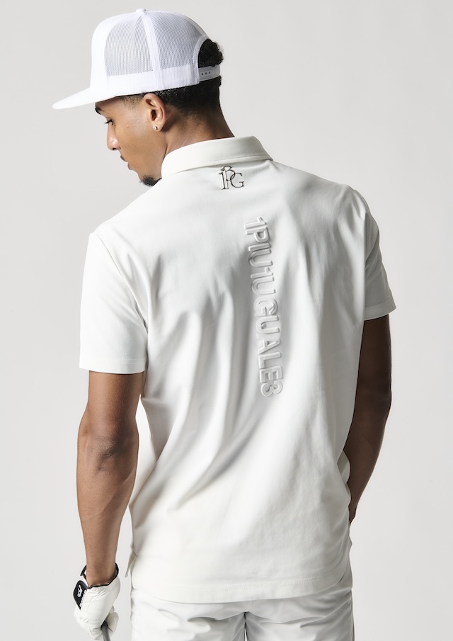 113 GOLF S/S POLO EMBOSS |1PIU1UGUALE3(ウノ ピゥ ウノ 113 GOLF S/S POLO EMBOSS |1PIU1UGUALE3(ウノ ピゥ ウノ
