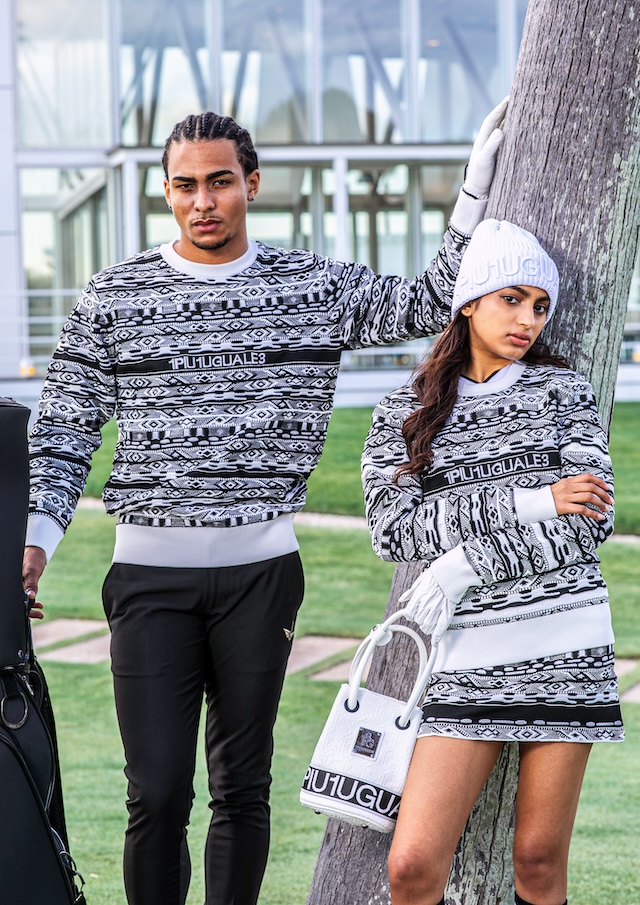 1PIU1UGUALE3 GOLF クレイジーニット　ゴルフ　セーター poe446-1.jpg