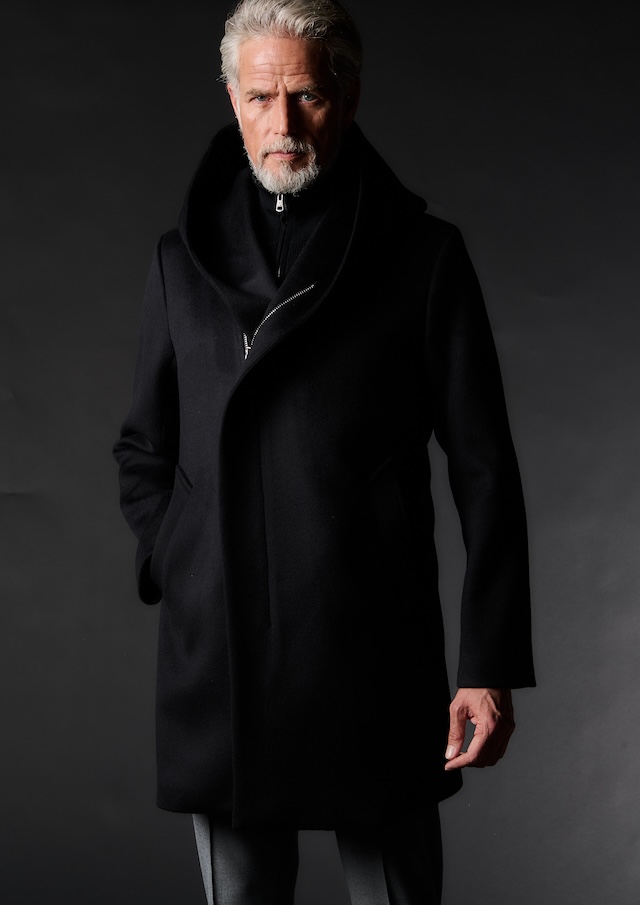 WRAP HOODED COAT |1PIU1UGUALE3(ウノ ピゥ ウノ ウグァーレ トレ)公式