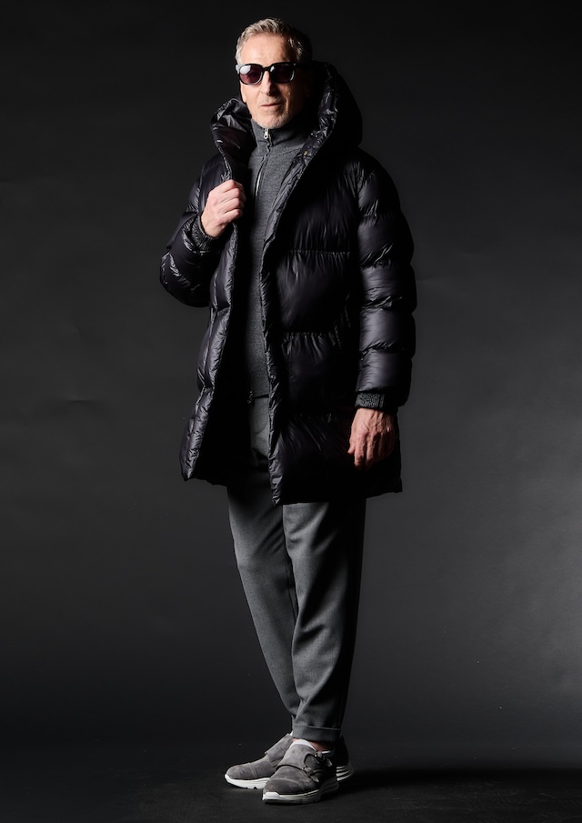 PADDING WRAP HOODED |1PIU1UGUALE3(ウノ ピゥ ウノ ウグァーレ トレ