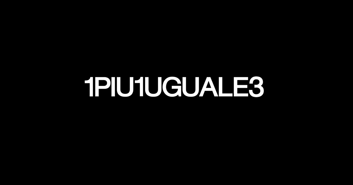 1PIU1UGUALE3 GOLF | 1PIU1UGUALE3
