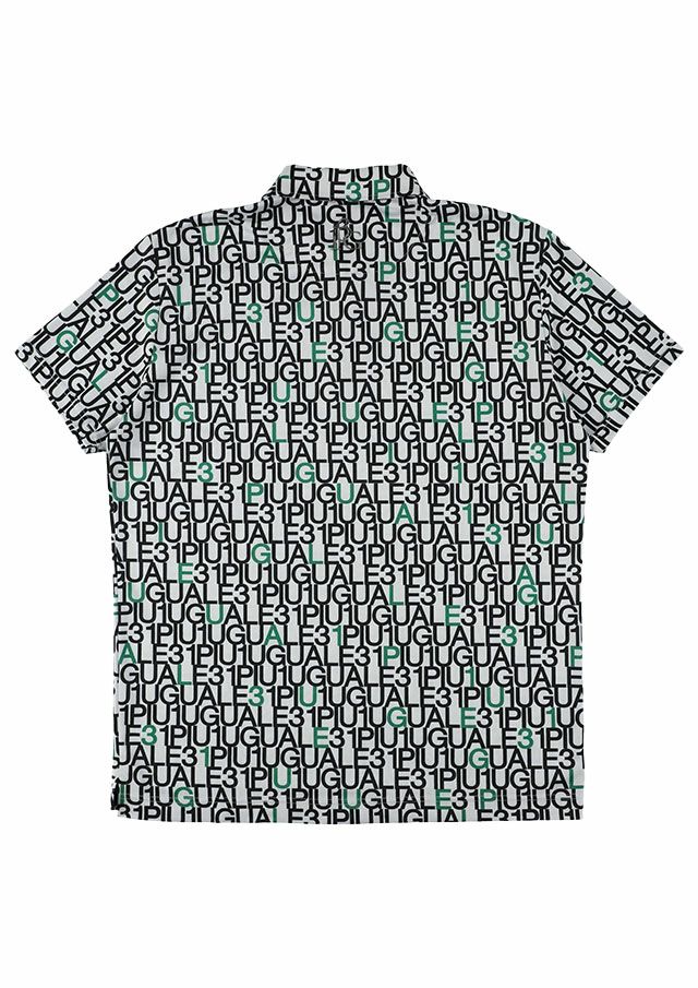 113 GOLF S/S POLO 1PIU1UGUALE3 LOGO |1PIU1UGUALE3(ウノ ピゥ