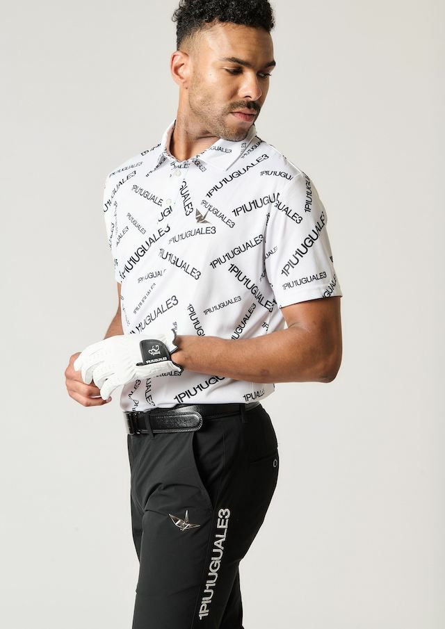 113 GOLF S/S POLO RANDOM 1PIU1UGUALE3 LOGO |1PIU1UGUALE3