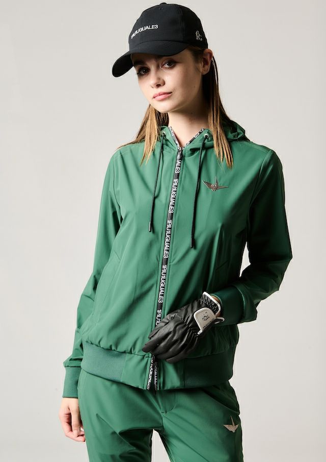 LADIES' 113 GOLF NECK ZIP PARKA |1PIU1UGUALE3(ウノ ピゥ ウノ