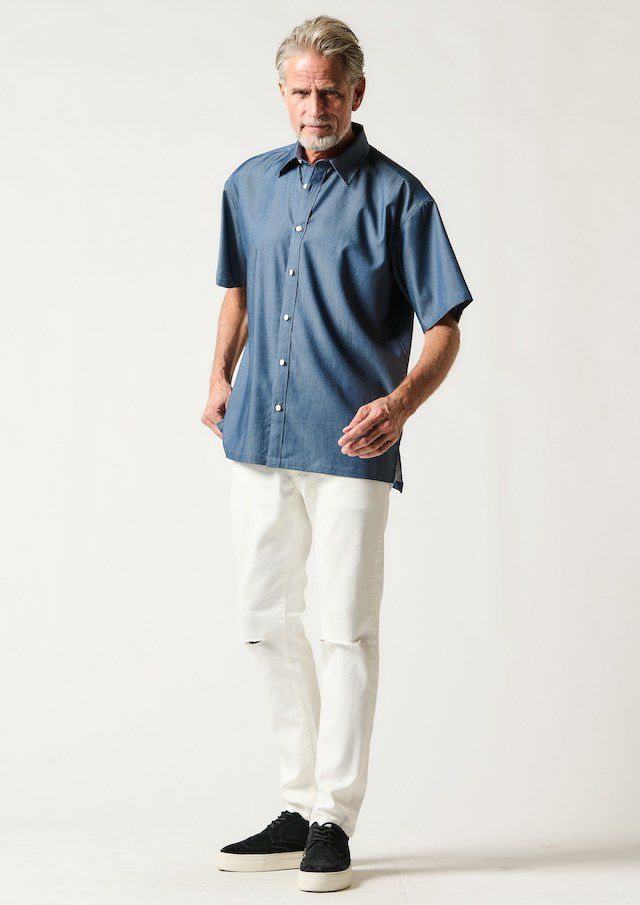 S/S BIG SHIRTS |1PIU1UGUALE3(ウノ ピゥ ウノ ウグァーレ トレ