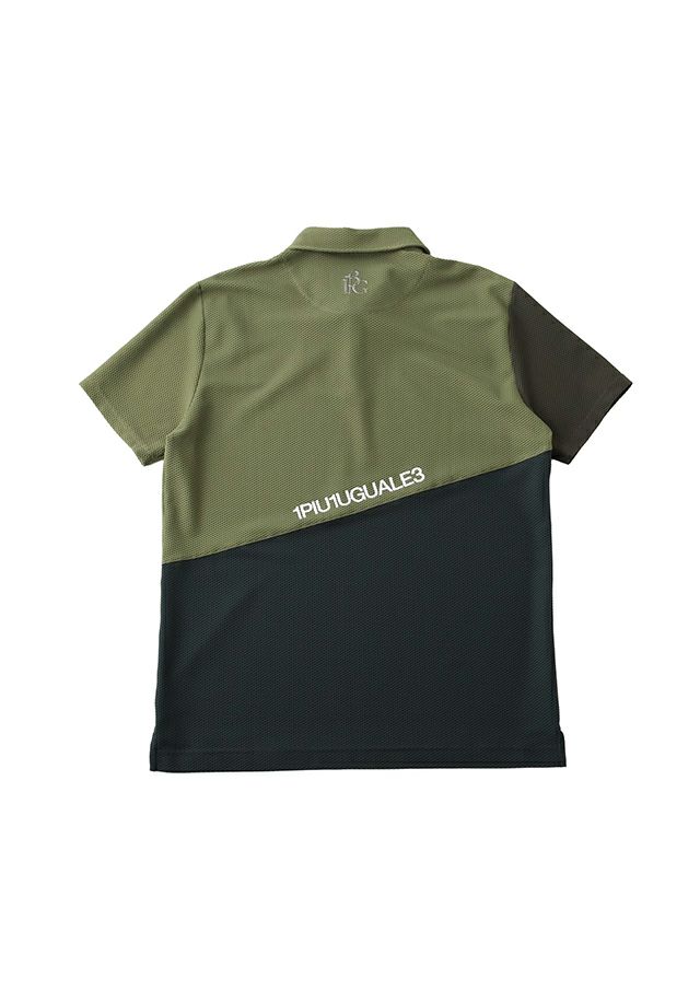 113 GOLF S/S POLO DIAGONAL SWITCH |1PIU1UGUALE3(ウノ ピゥ