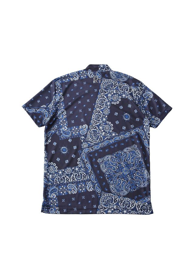 113 GOLF S/S MOCK NECK BANDANA |1PIU1UGUALE3(ウノ ピゥ ウノ
