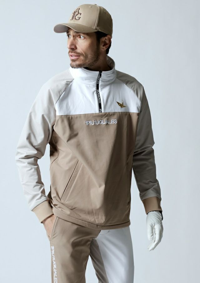 113 GOLF HALF ZIP |1PIU1UGUALE3(ウノ ピゥ ウノ ウグァーレ