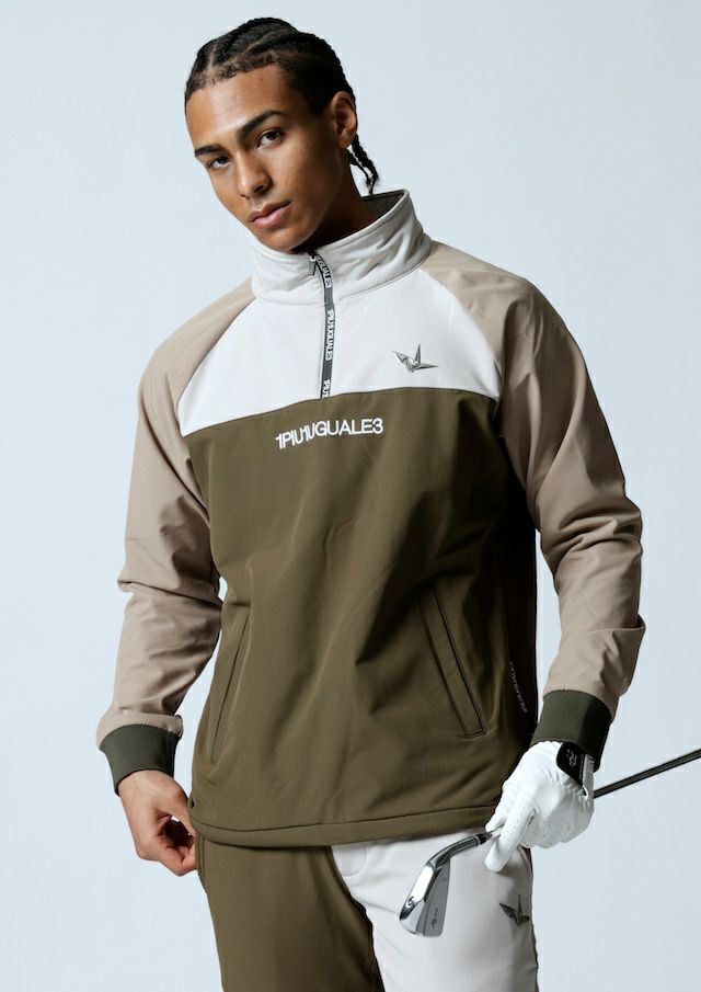 113 GOLF HALF ZIP |1PIU1UGUALE3(ウノ ピゥ ウノ ウグァーレ