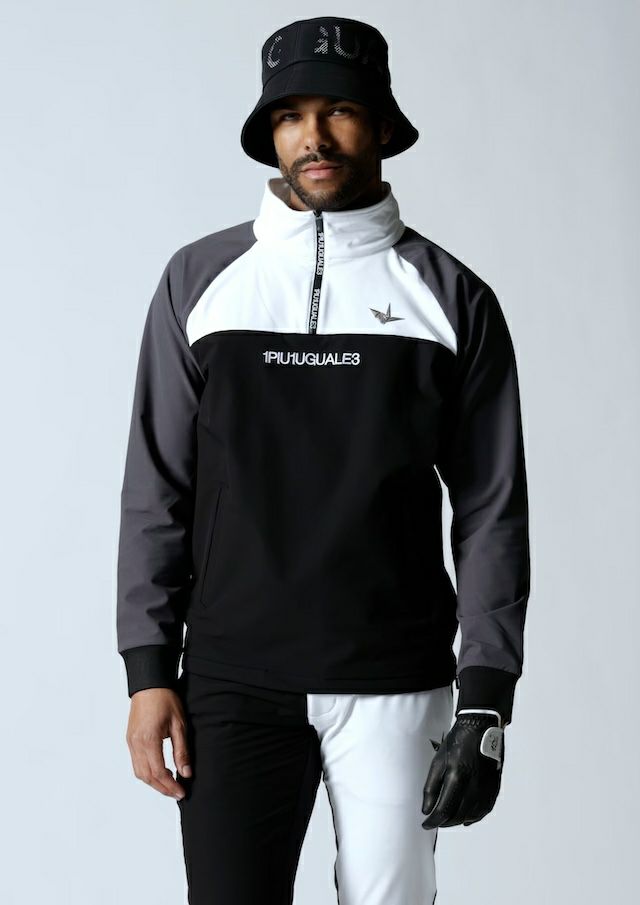113 GOLF HALF ZIP |1PIU1UGUALE3(ウノ ピゥ ウノ ウグァーレ