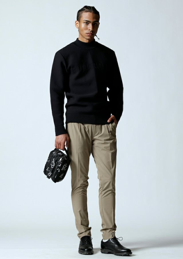 ウノピュウ　モックネック 113 GOLF MOCK NECK |1PIU1UGUALE3(ウノ ピゥ ウノ ウグァーレ