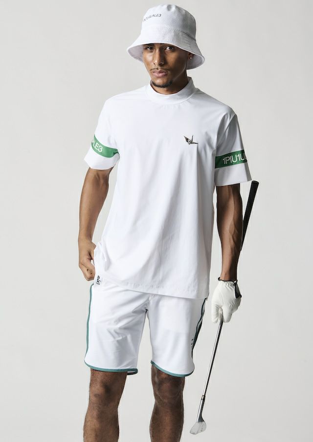 113 GOLF S/S MOCK NECK SPORTS |1PIU1UGUALE3(ウノ ピゥ ウノ