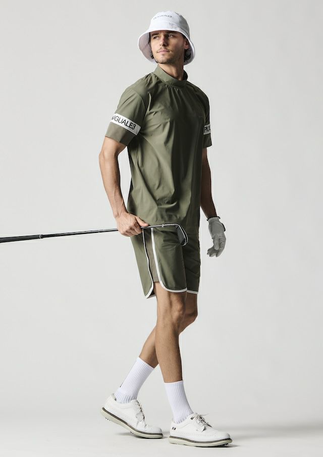 113 GOLF S/S MOCK NECK SPORTS |1PIU1UGUALE3(ウノ ピゥ ウノ
