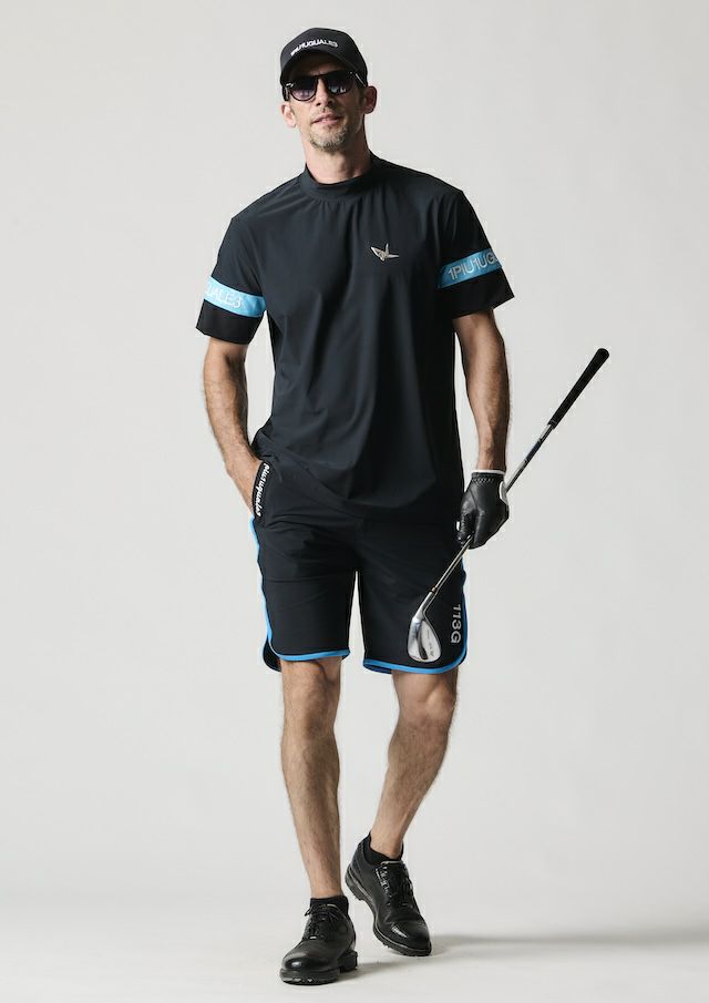 113 GOLF S/S MOCK NECK SPORTS |1PIU1UGUALE3(ウノ ピゥ ウノ