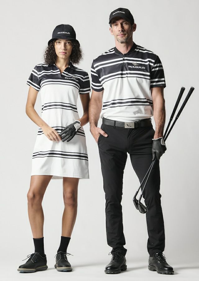 メンズウェア 1piu1uguale3 S/S POLO SPORTS BORDER 1PIU1UGUALE3 GOLF ポロシャツ GRADATION S/S POLO メンズ