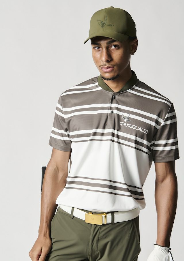 美品 1PIU1UGUALE3 ウノピュウノウグァーレトレ GRT205 113 GOLF S/S POLO ポロシャツ V L ポリエステル100％ ゴルフ 半袖 メンズ HM742A83 美品 1PIU1UGUALE3 ウノピュウノウグァーレトレ GRT205 113 GOLF