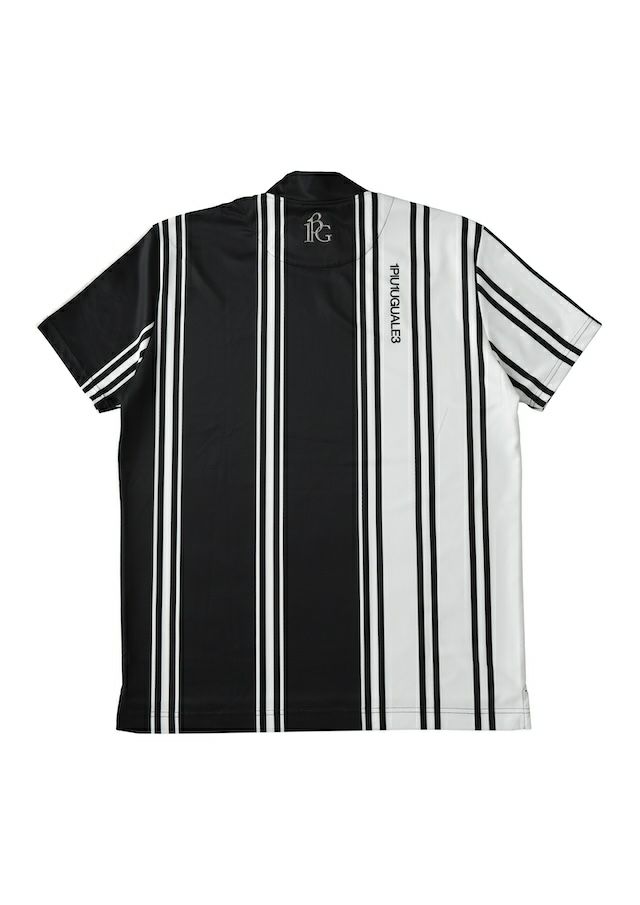 113 GOLF S/S MOCK NECK STRIPE / 6月入荷予定 |1PIU1UGUALE3