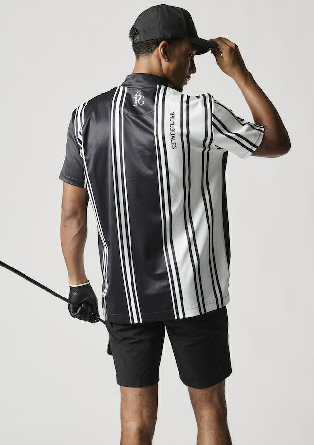 113 GOLF S/S MOCK NECK STRIPE / 6月入荷予定 |1PIU1UGUALE3