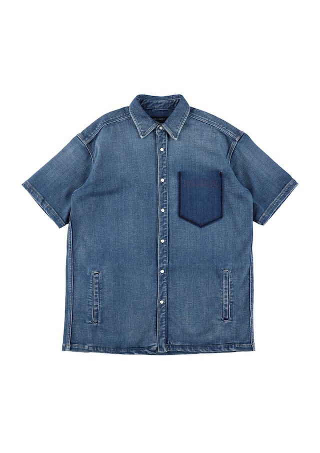 S/S DENIM BIG SHIRTS