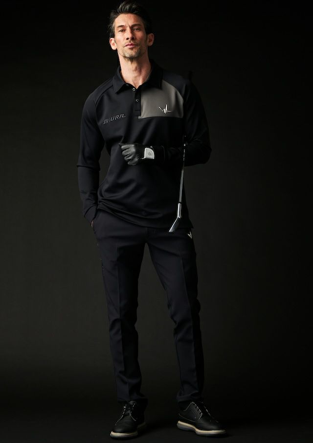 113 GOLF×三浦技研 L/S POLO |1PIU1UGUALE3(ウノ ピゥ ウノ