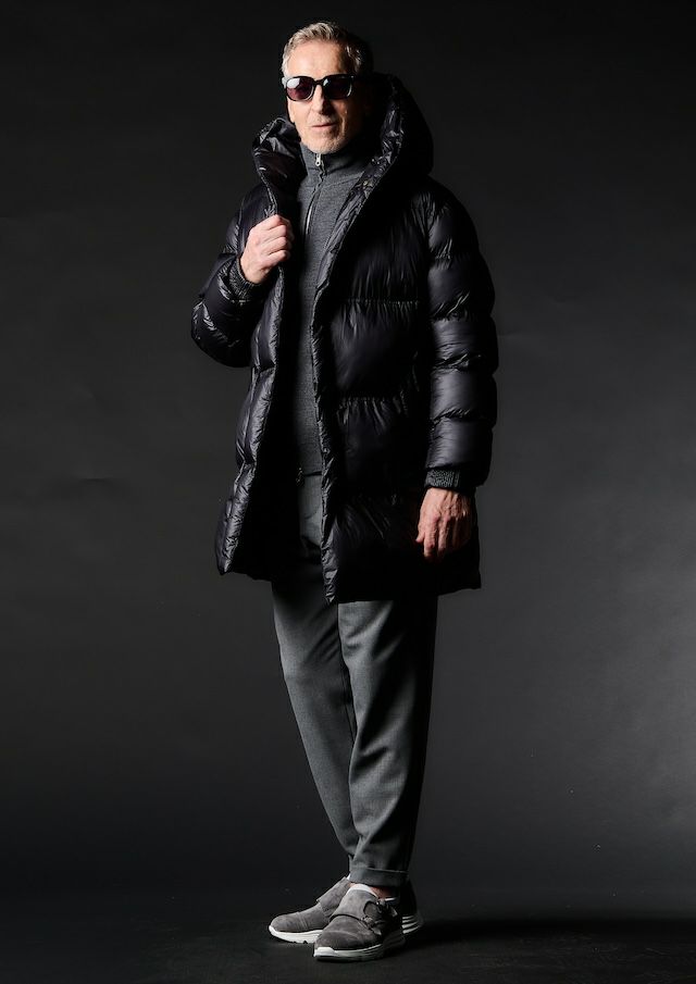 PADDING WRAP HOODED |1PIU1UGUALE3(ウノ ピゥ ウノ ウグァーレ トレ