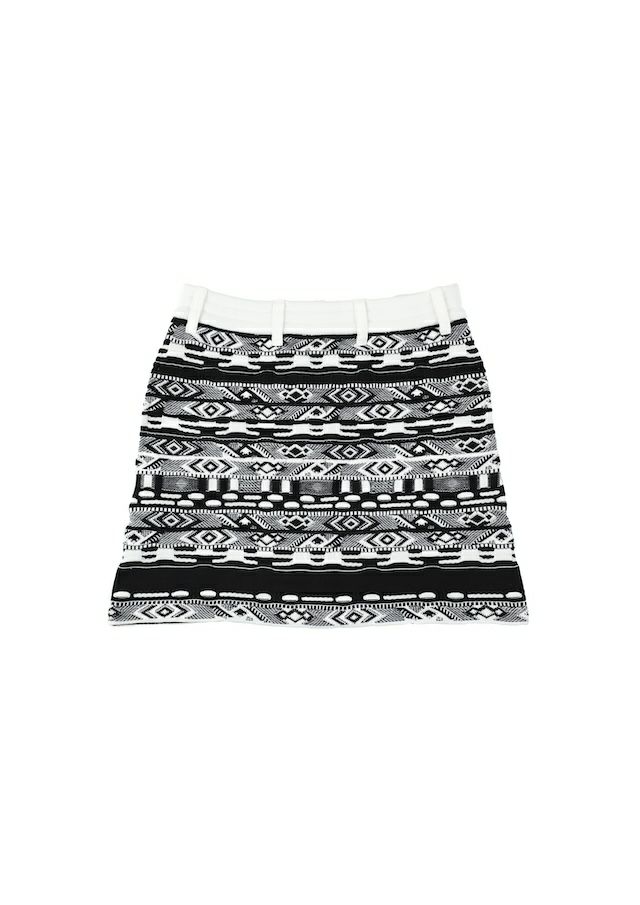 LADIES' 113 GOLF JACQUARD SKIRT |1PIU1UGUALE3(ウノ ピゥ ウノ